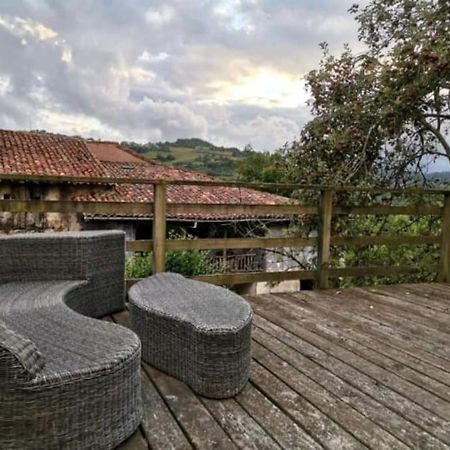 La Casina Roja - Santolaya De Cabranes Villa Arboleya Dış mekan fotoğraf